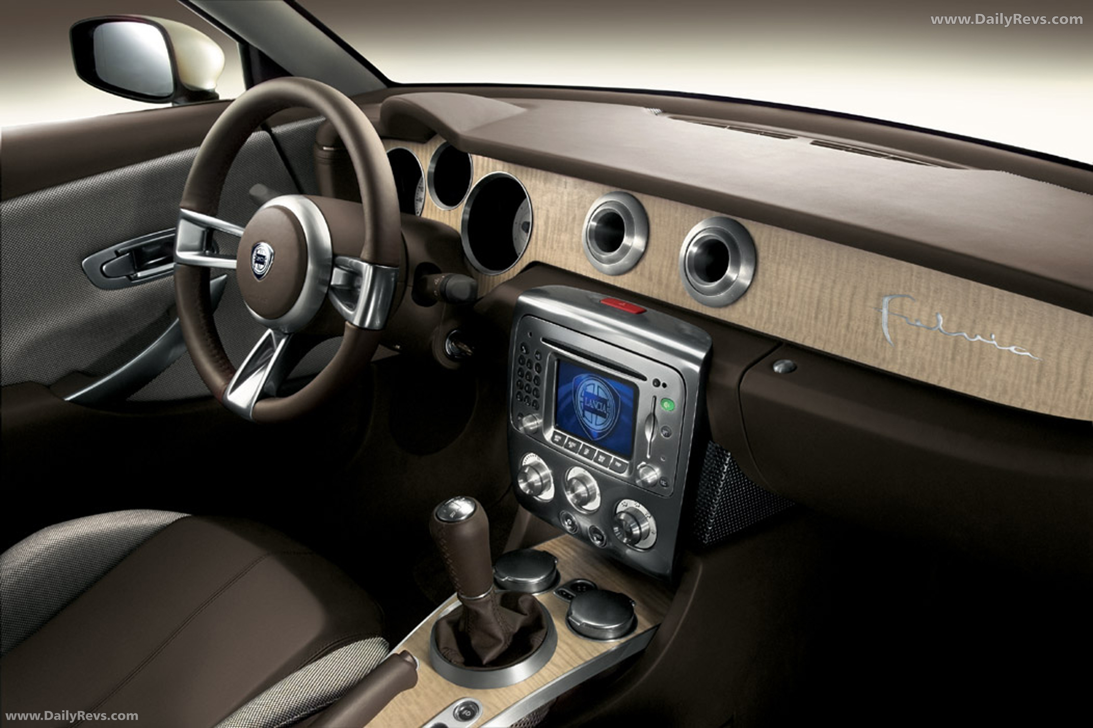 2003 Lancia Fulvia Coupe Concept Interior
