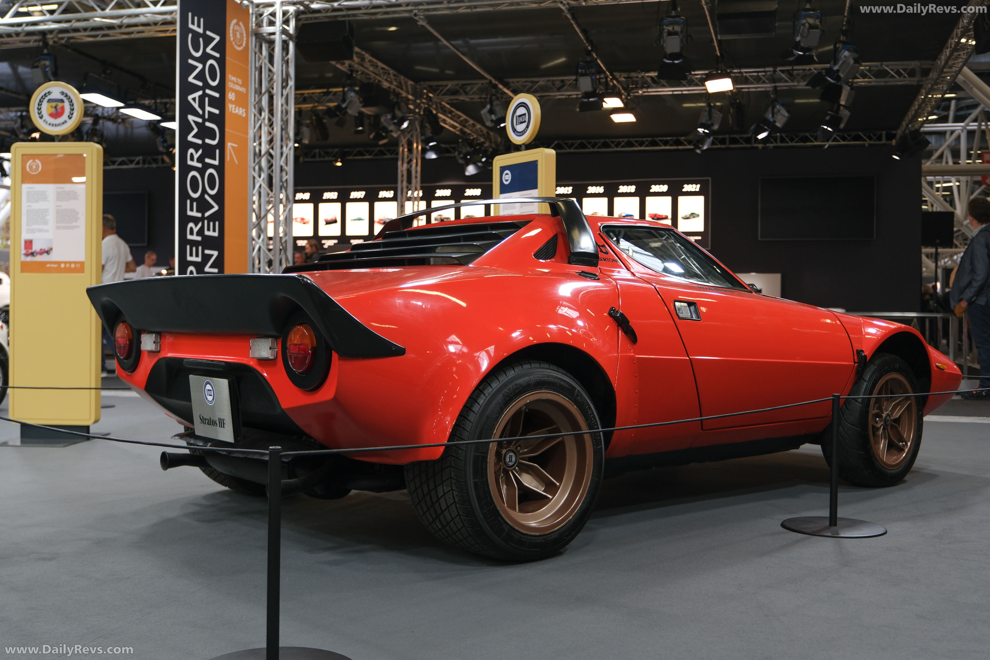 1973 Lancia Stratos Rear View