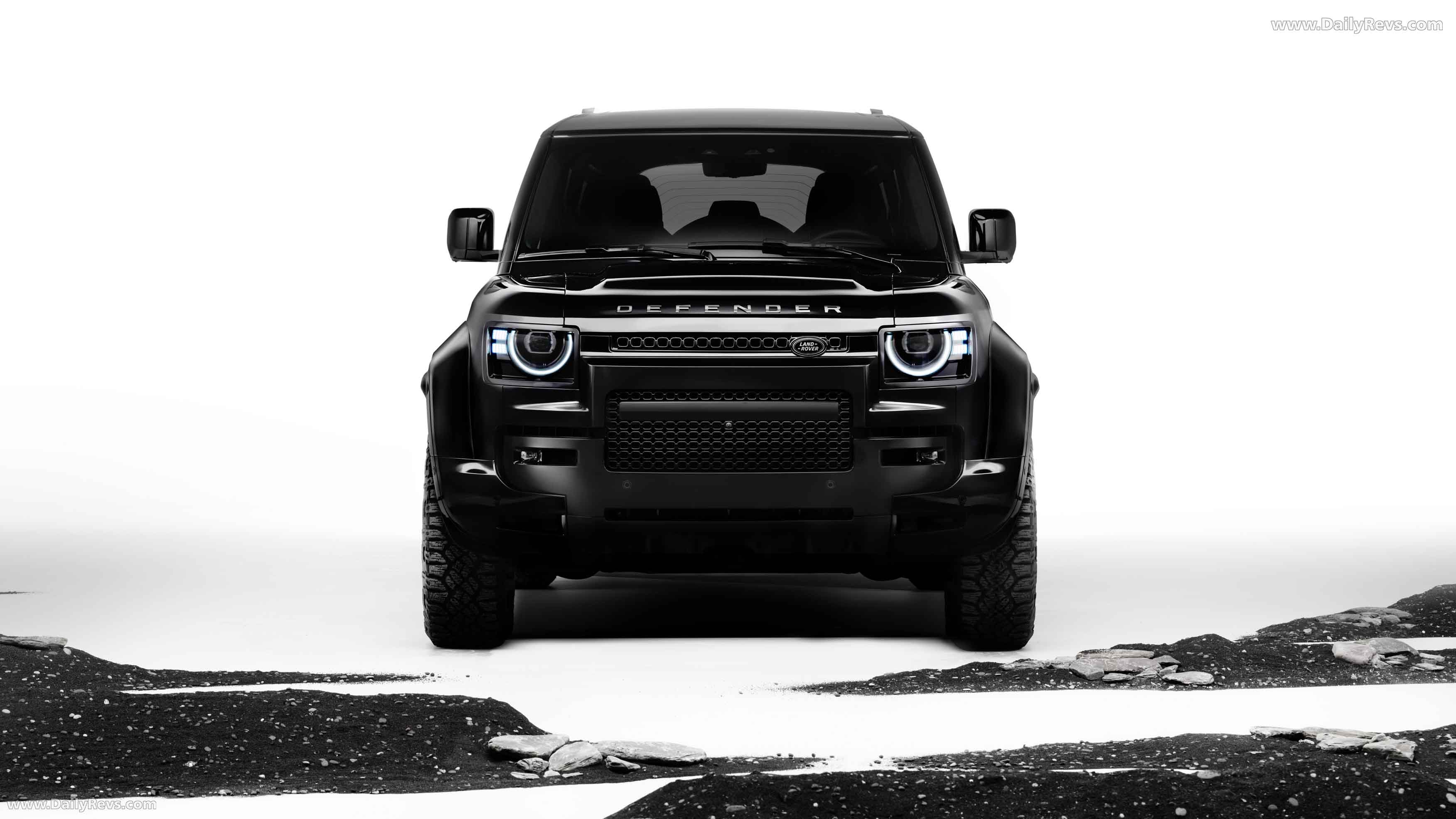 2026 Land Rover Defender OCTA Black Front View