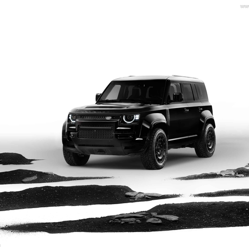 2026 Land Rover Defender OCTA Black Front View