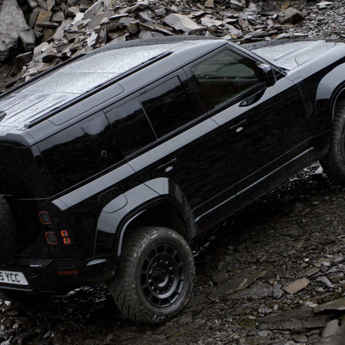2026 Land Rover Defender OCTA Black Rear View