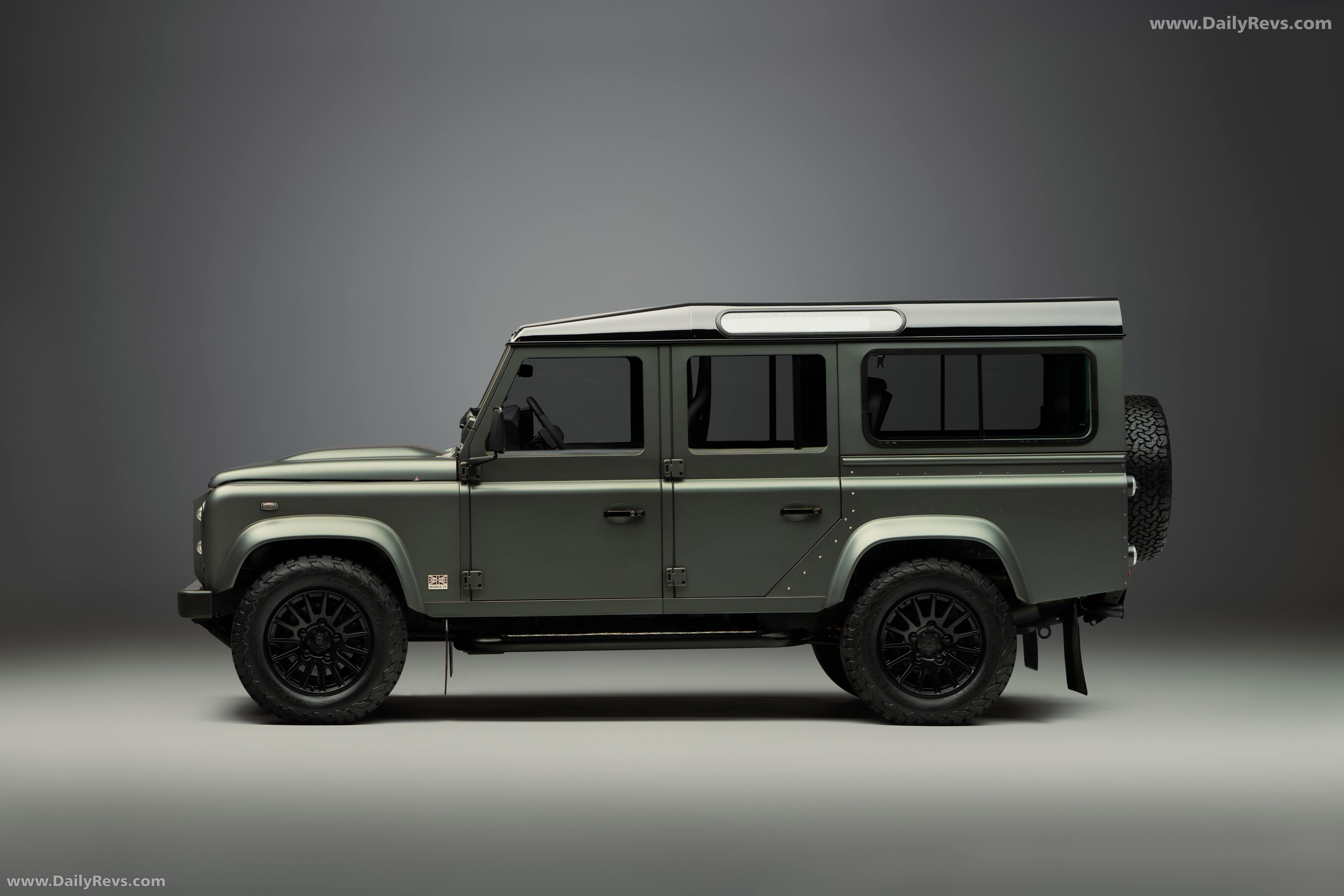2026 Land Rover Defender Works V8 Side View