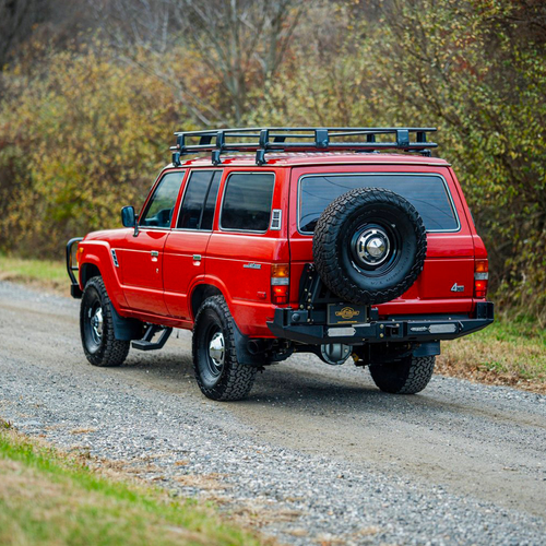 1985 Legacy Overland Toyota Land Cruiser FJ60 Rear View