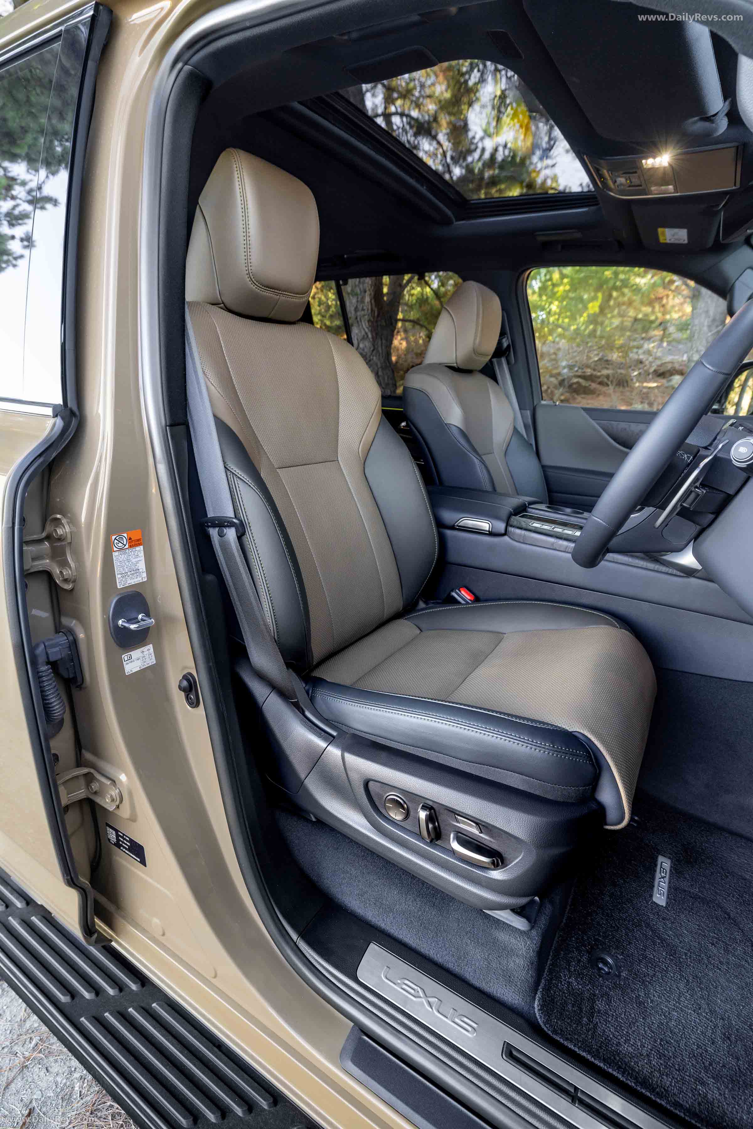2025 Lexus LX 500d Overtrail Interior