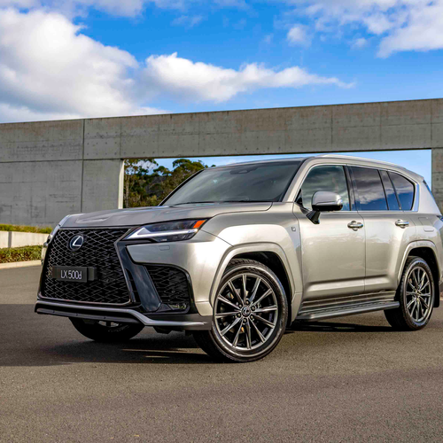 2025 Lexus LX 500d F Sport Australian Version Front View