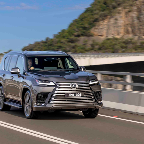 2025 Lexus LX 500d F Sport Australian Version Front View