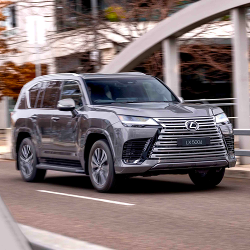 2025 Lexus LX 500d F Sport Australian Version Front View