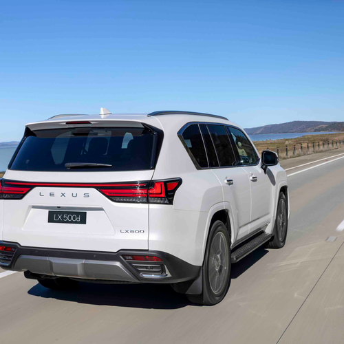 2025 Lexus LX Sports Luxury Australian Version Rear View