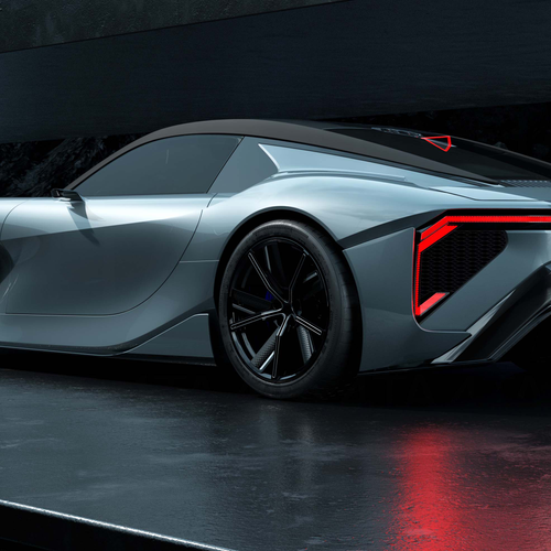 2025 Lexus Sport Concept Rear View