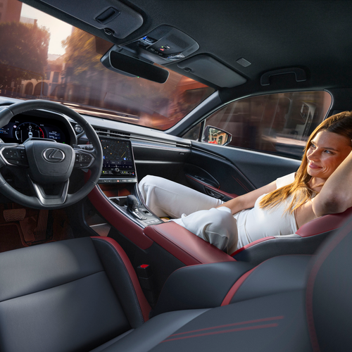 2025 Lexus LBX Vibrant Edition Interior