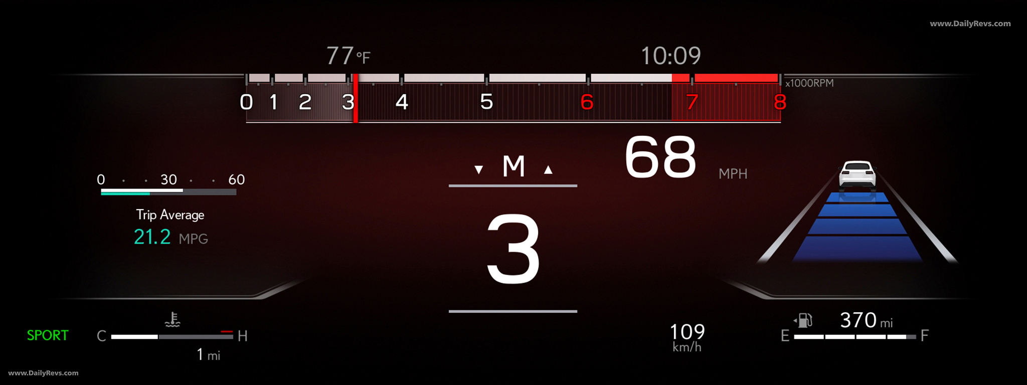 2026 Lexus IS F Sport Interior
