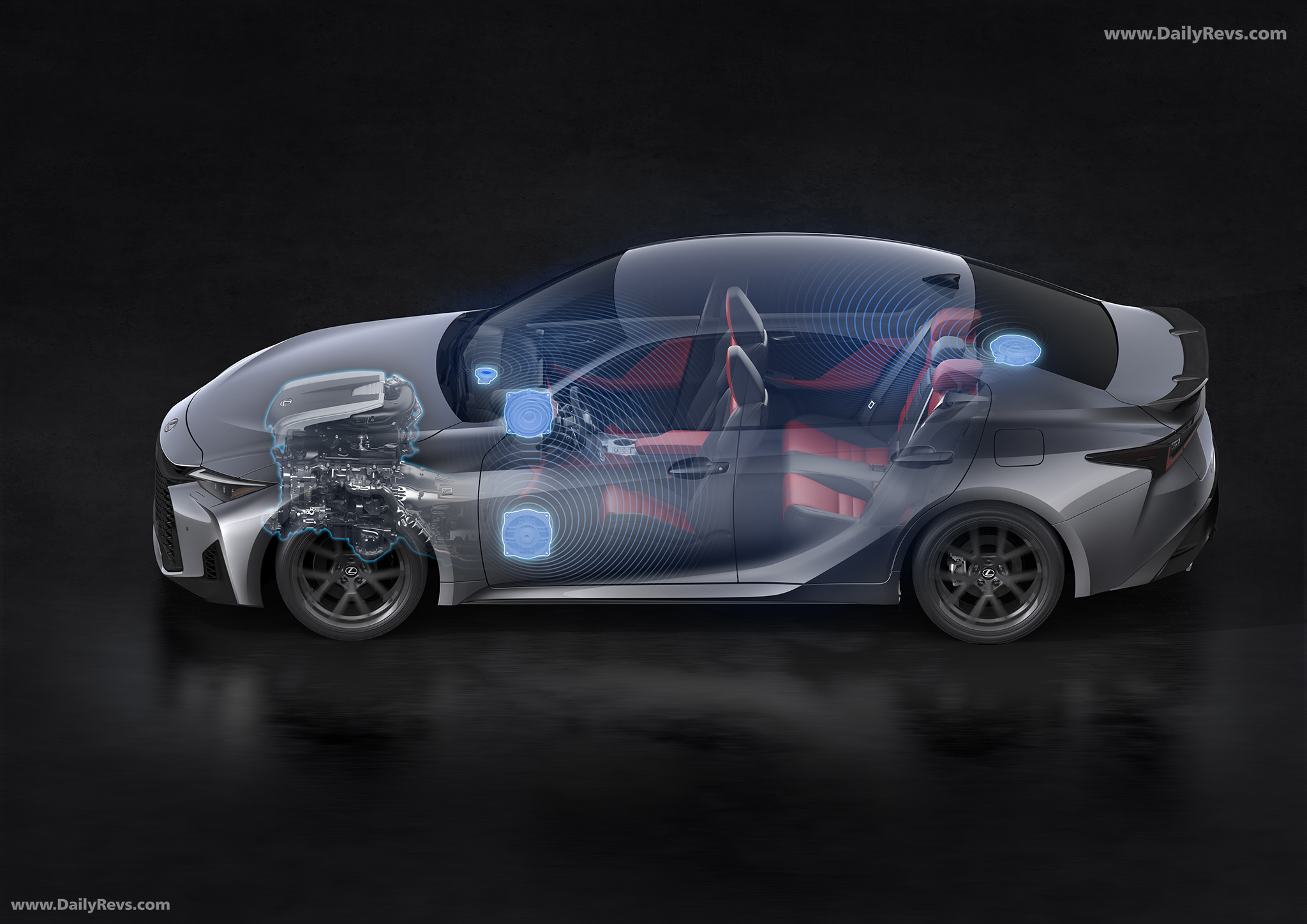 2026 Lexus IS F Sport Sketches