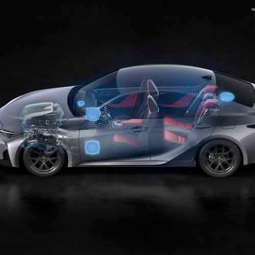 2026 Lexus IS F Sport Sketches