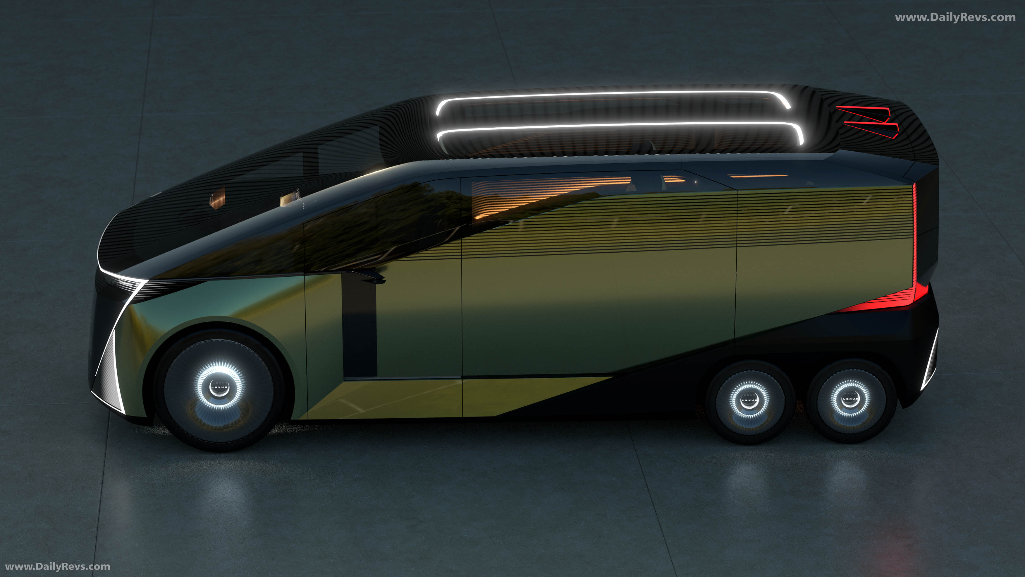 2025 Lexus LS Concept Side View