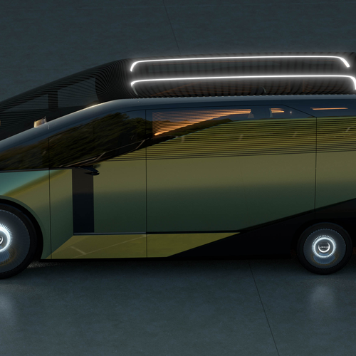 2025 Lexus LS Concept Side View