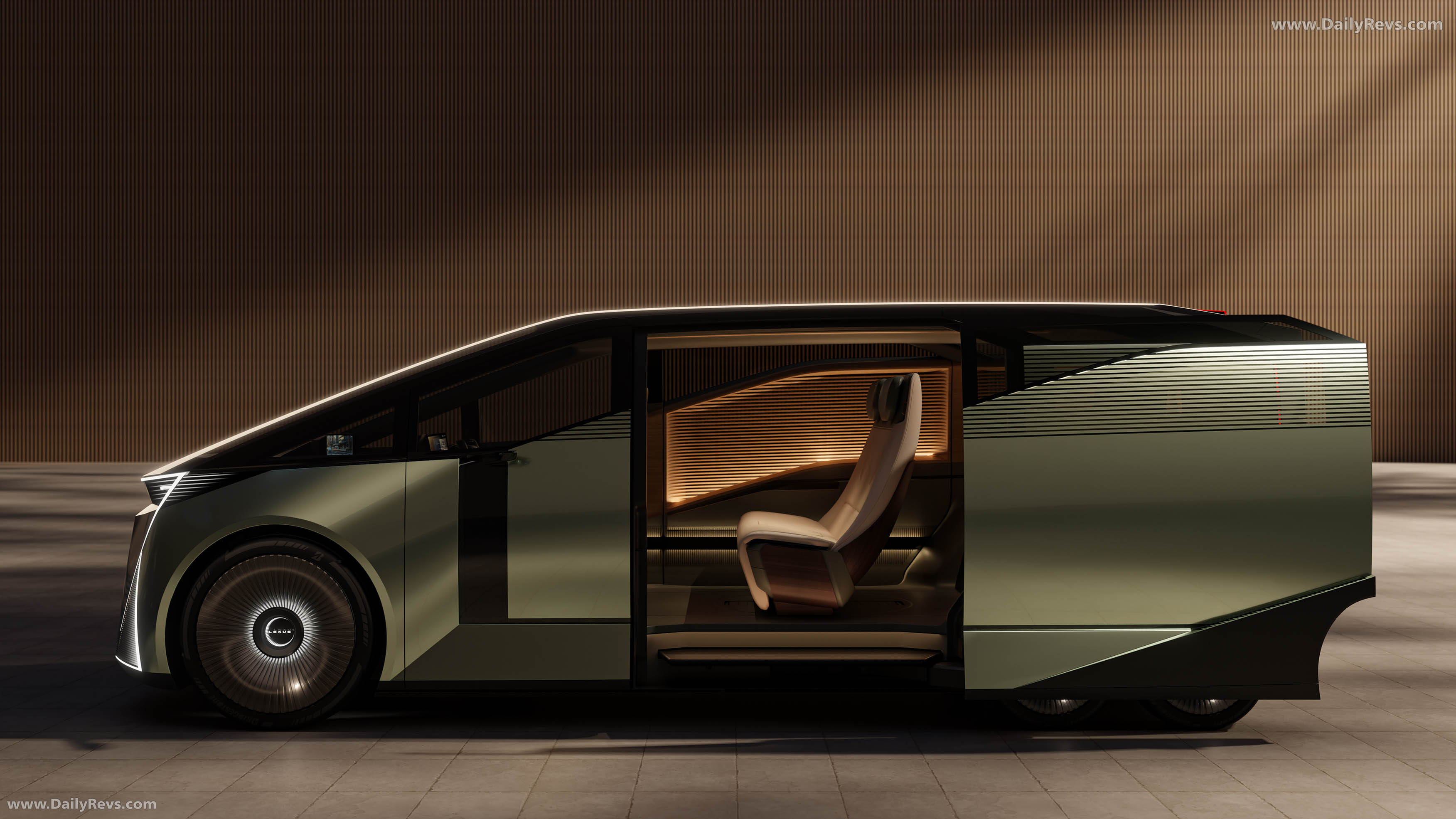 2025 Lexus LS Concept Side View
