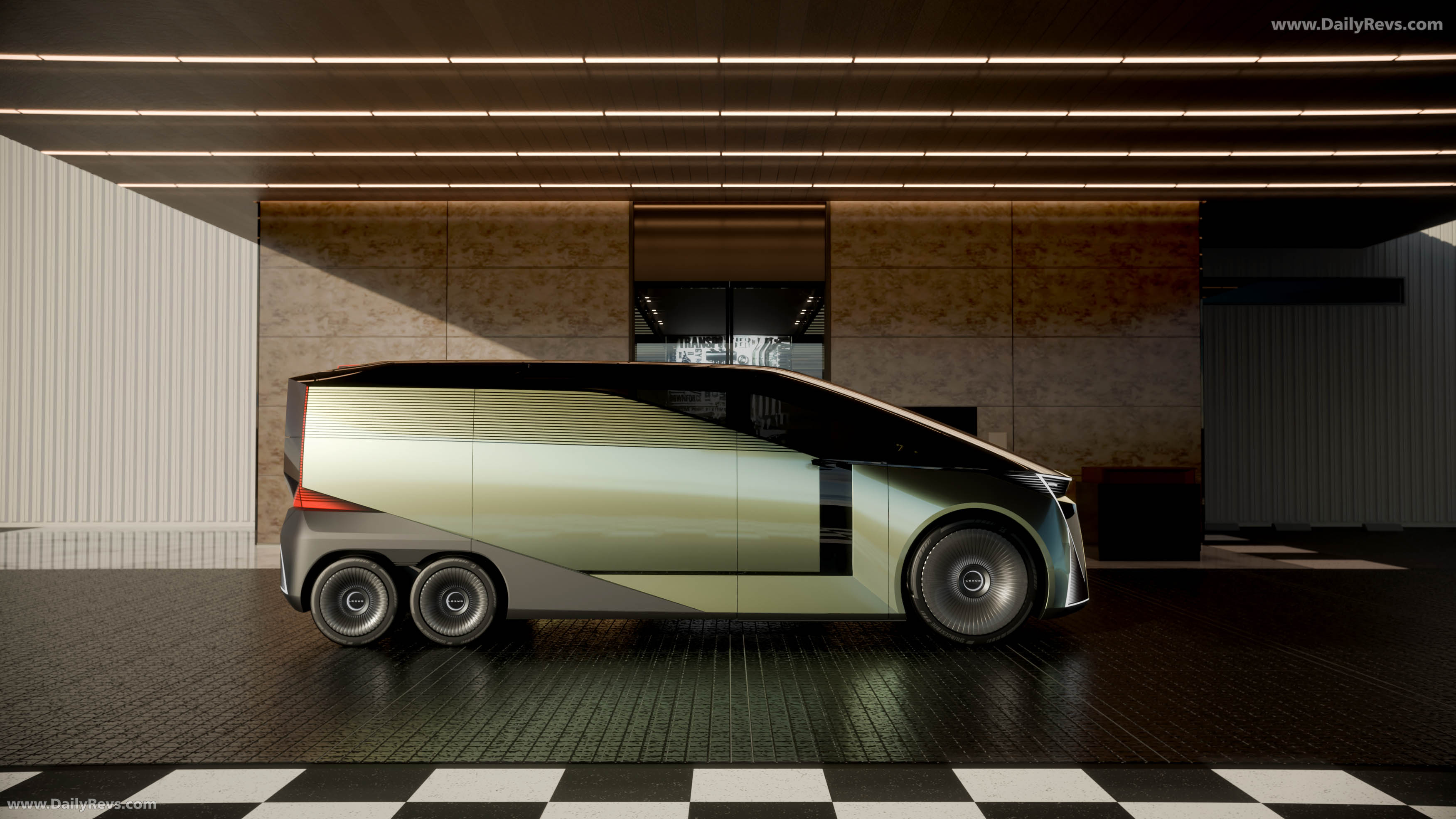 2025 Lexus LS Concept Side View