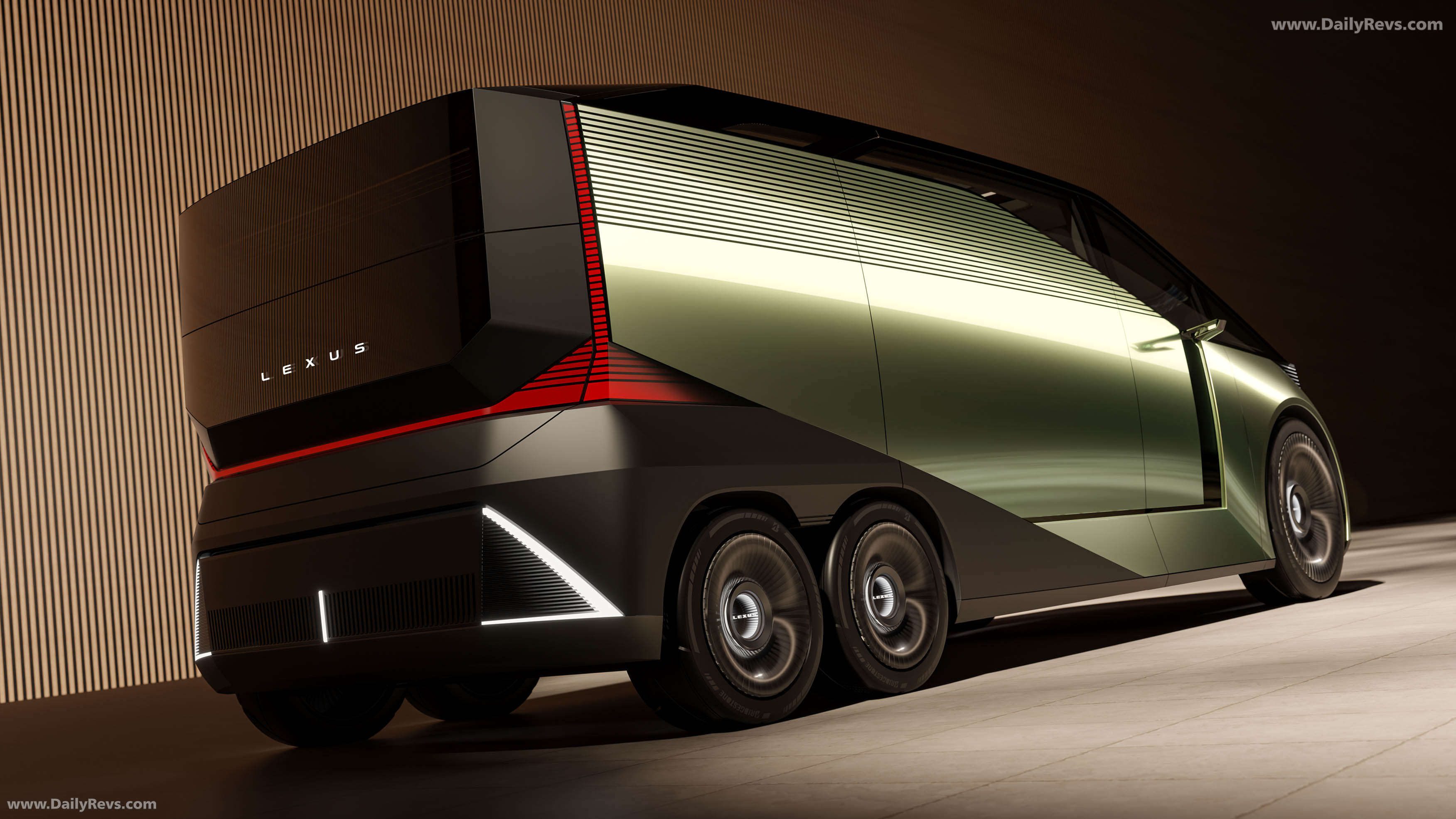 2025 Lexus LS Concept Rear View