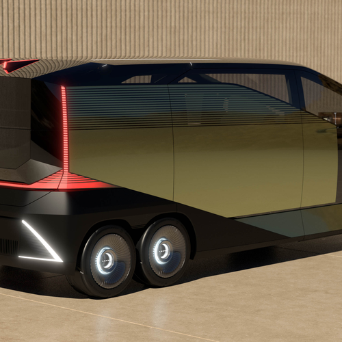 2025 Lexus LS Concept Rear View
