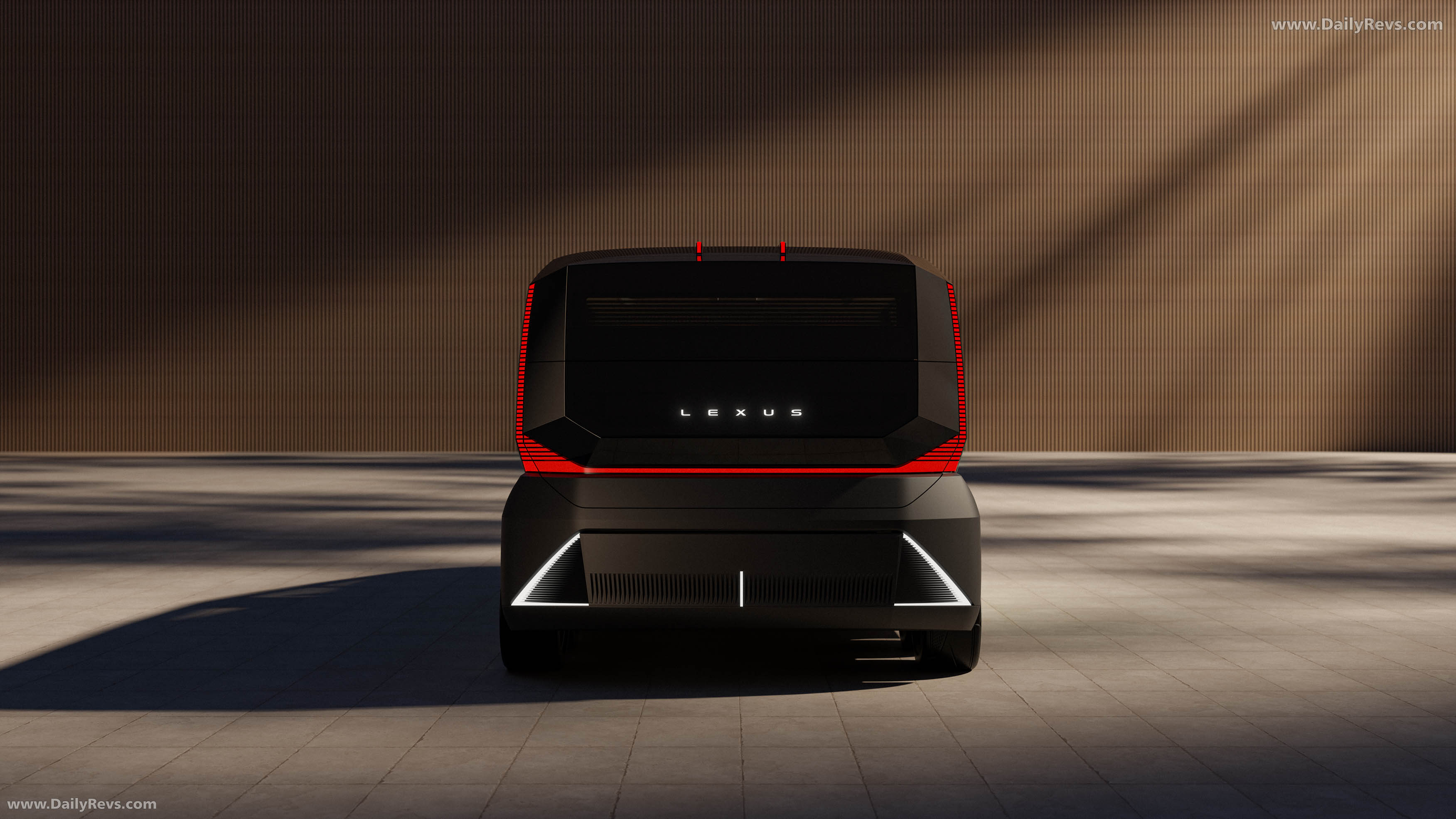 2025 Lexus LS Concept Rear View