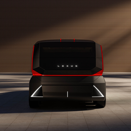 2025 Lexus LS Concept Rear View