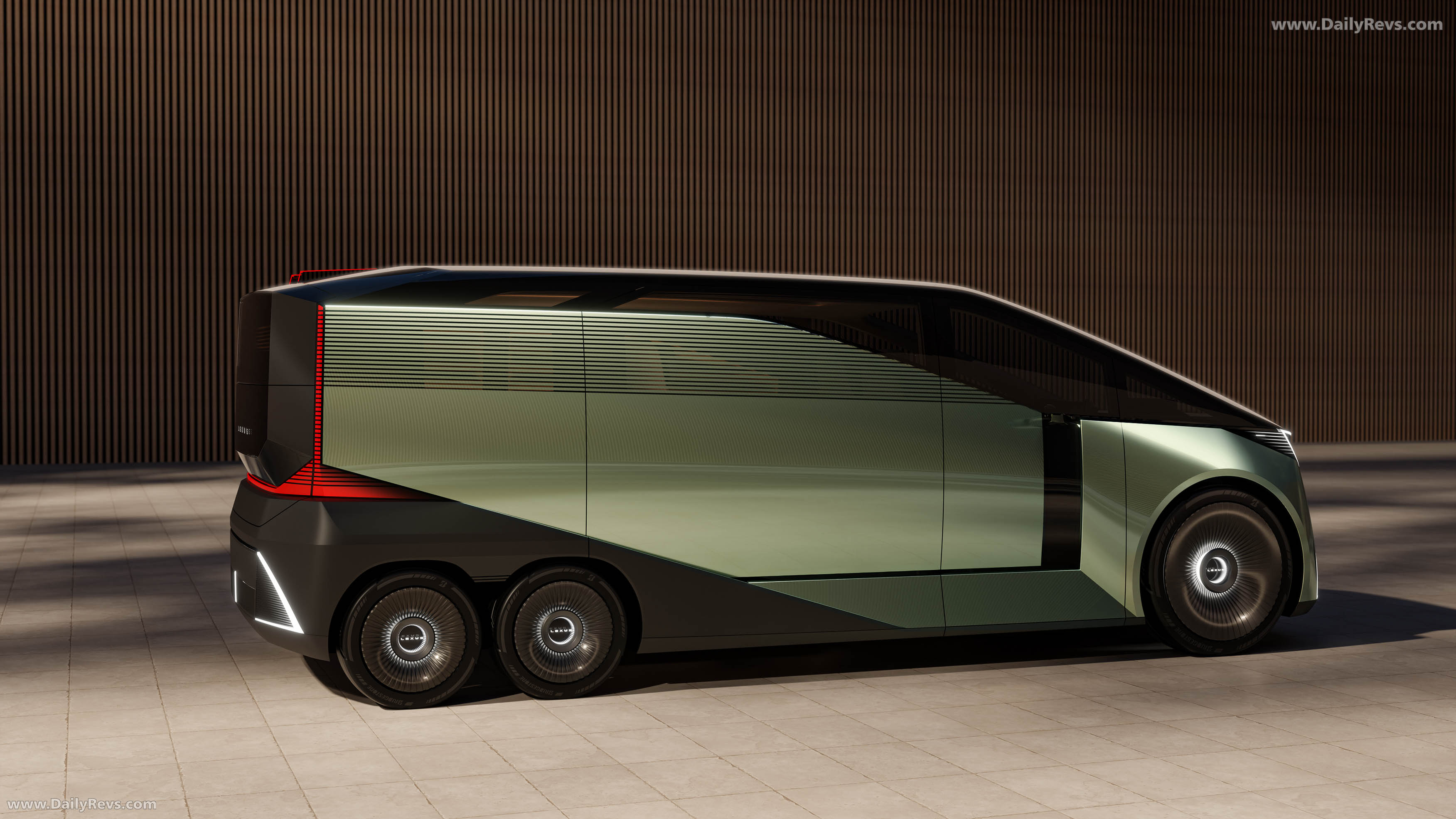 2025 Lexus LS Concept Rear View