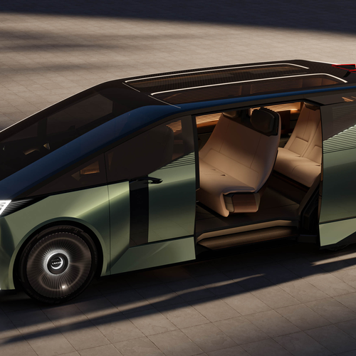 2025 Lexus LS Concept Top View