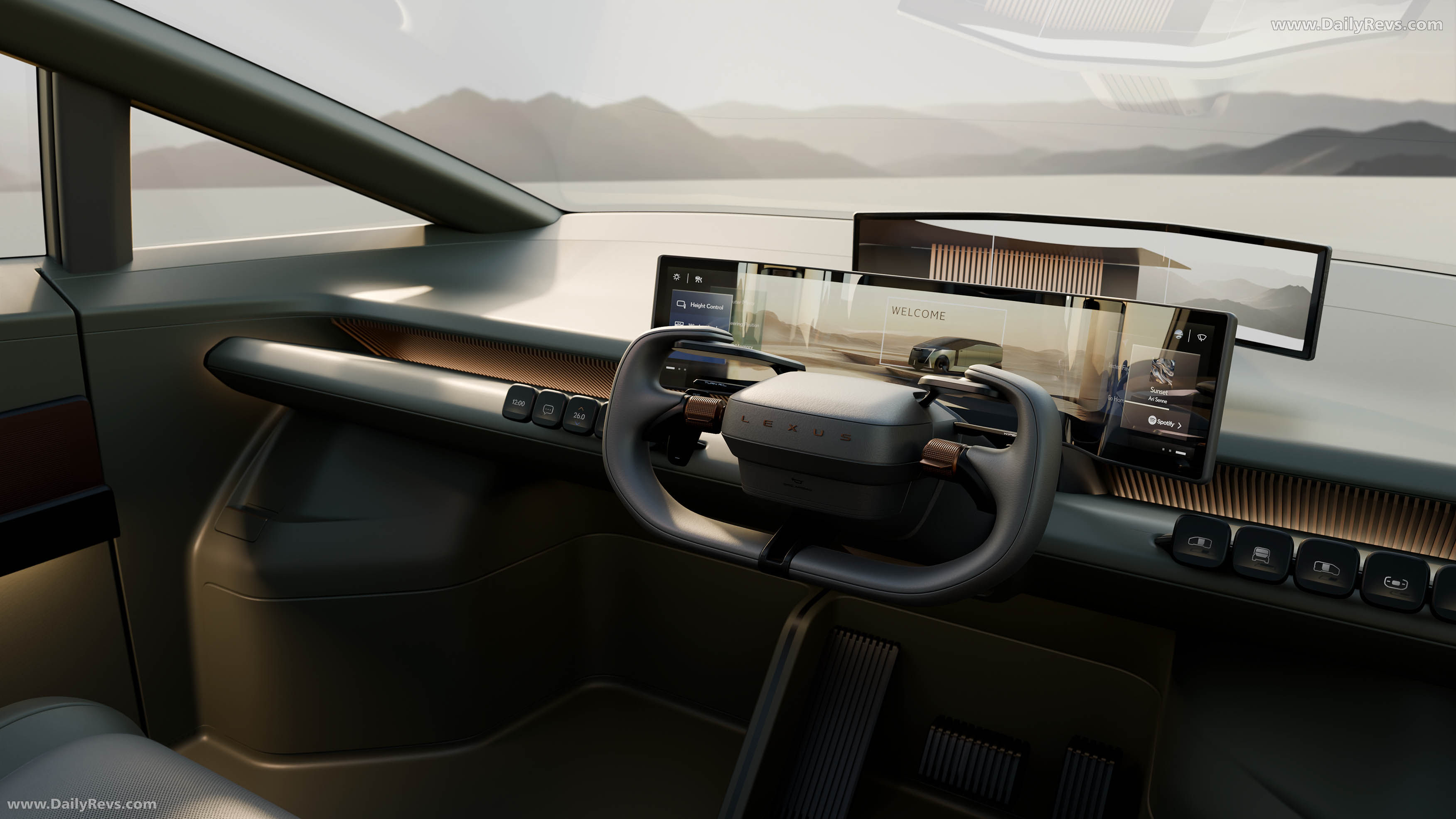 2025 Lexus LS Concept Interior