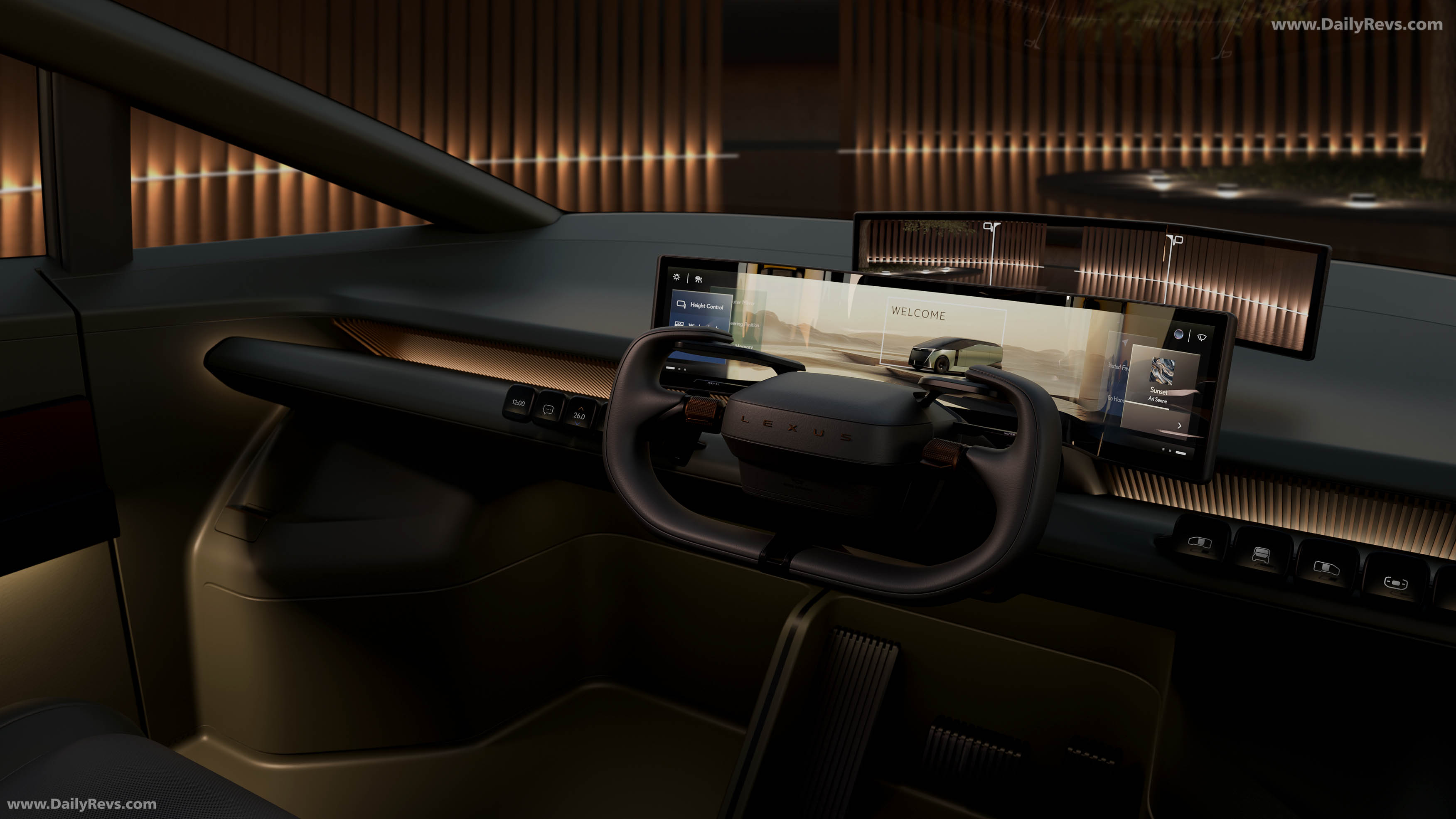 2025 Lexus LS Concept Interior