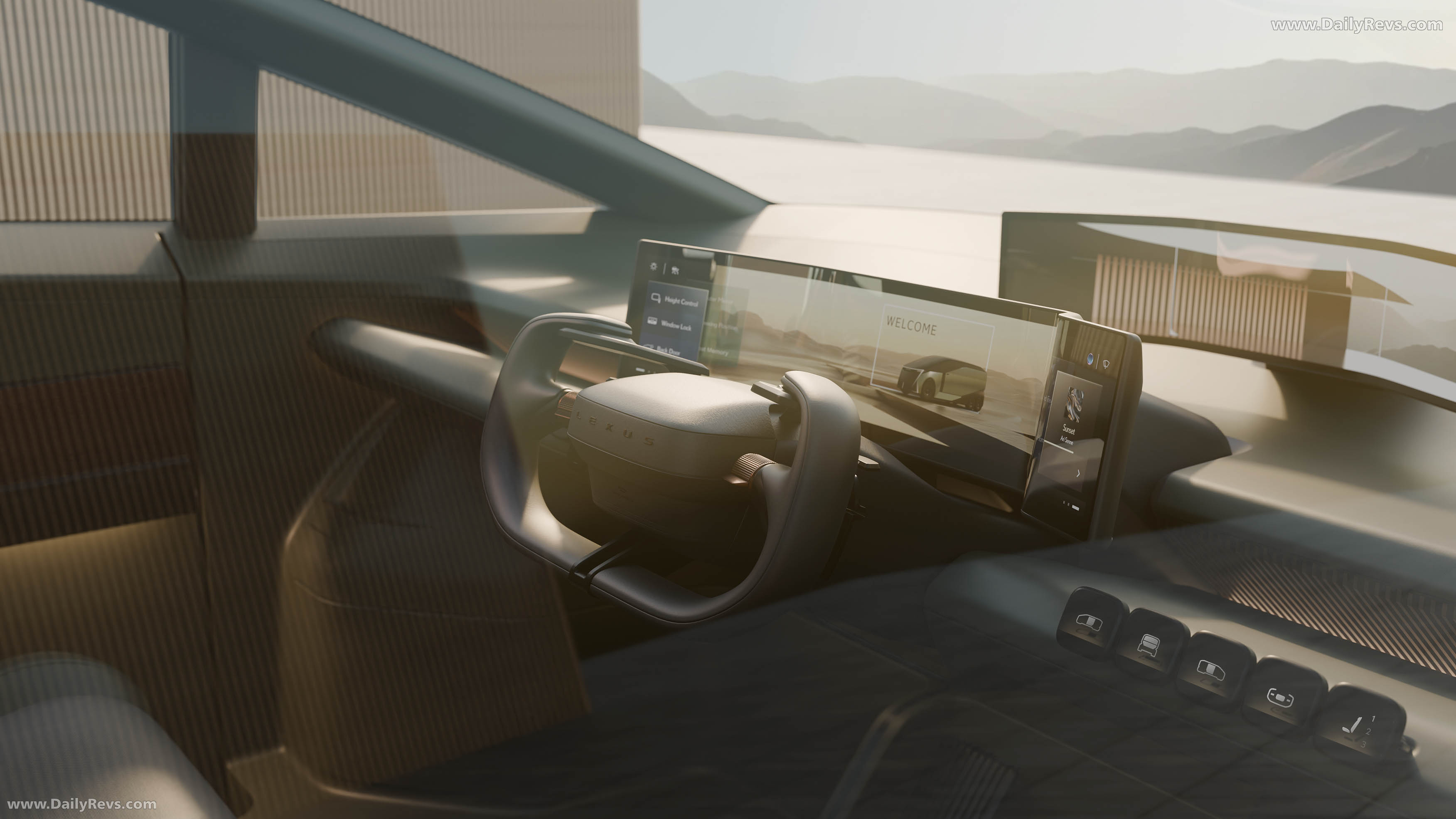 2025 Lexus LS Concept Interior
