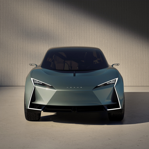 2025 Lexus LS Coupe Concept Front View