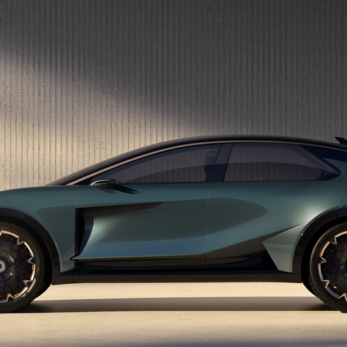 2025 Lexus LS Coupe Concept Side View