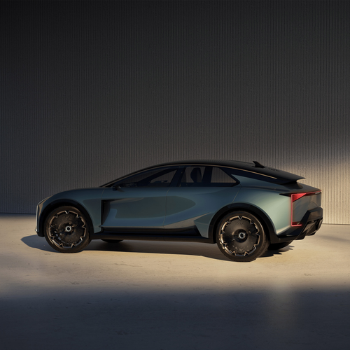 2025 Lexus LS Coupe Concept Side View