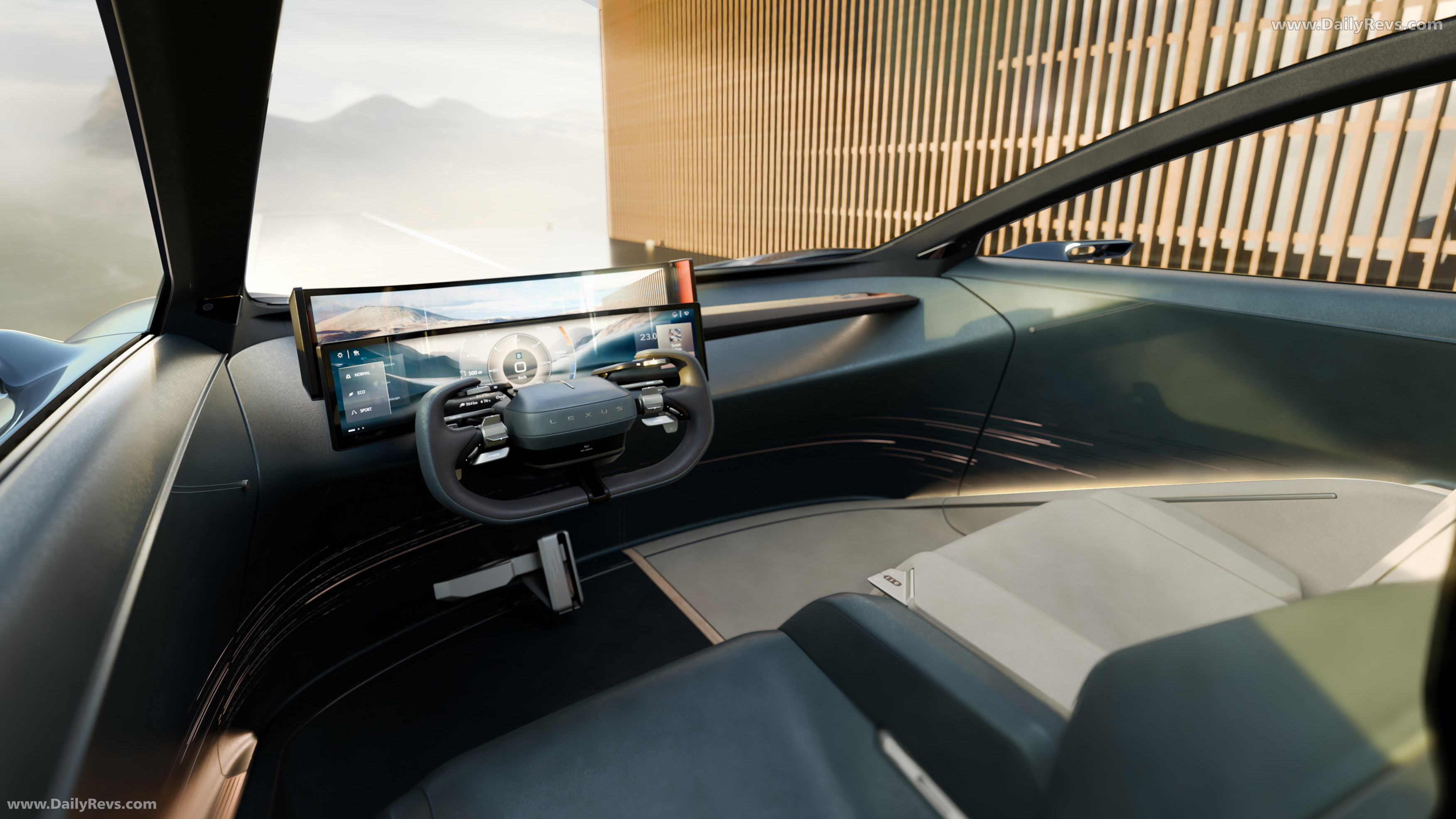 2025 Lexus LS Coupe Concept Interior