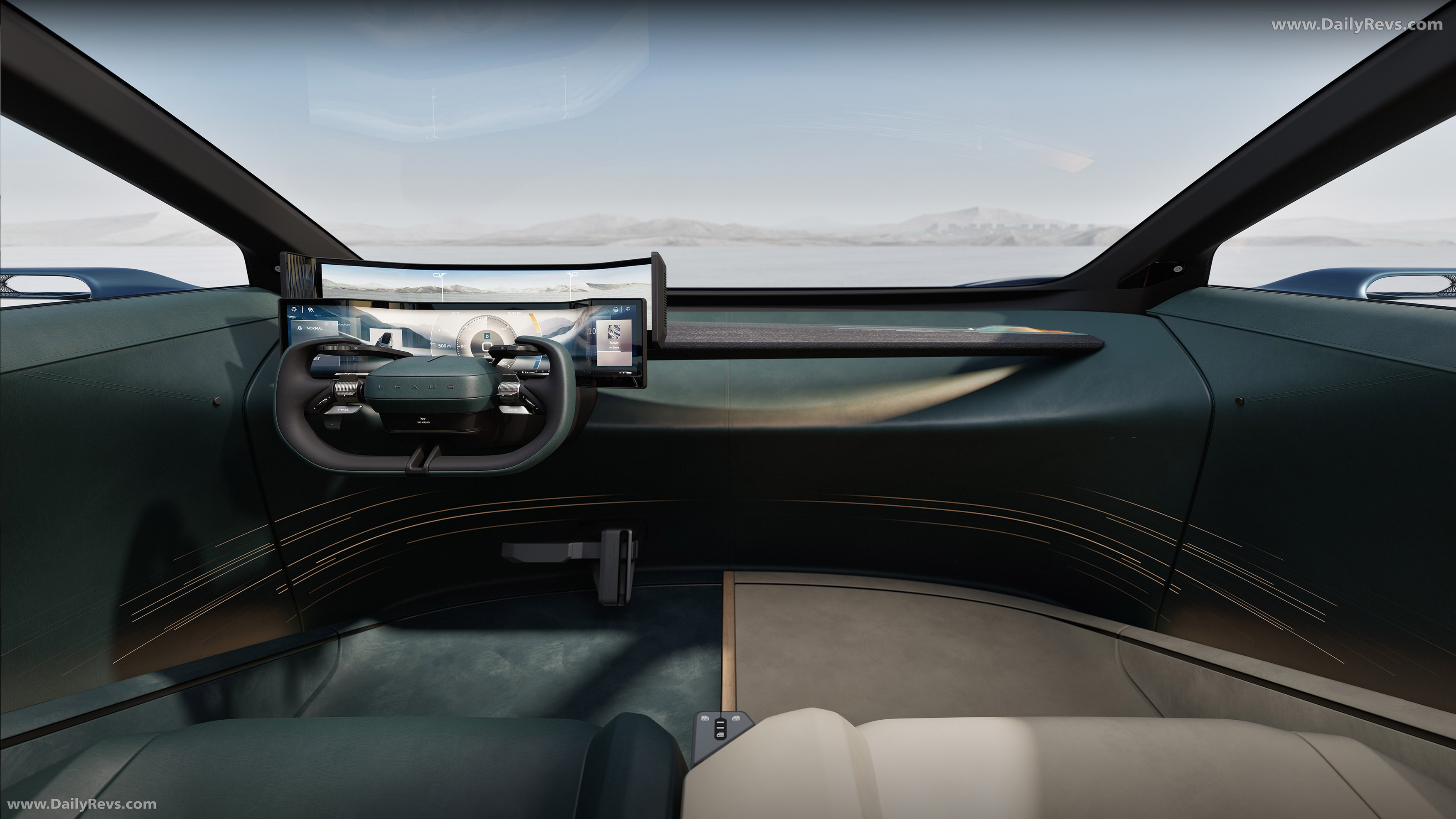 2025 Lexus LS Coupe Concept Interior