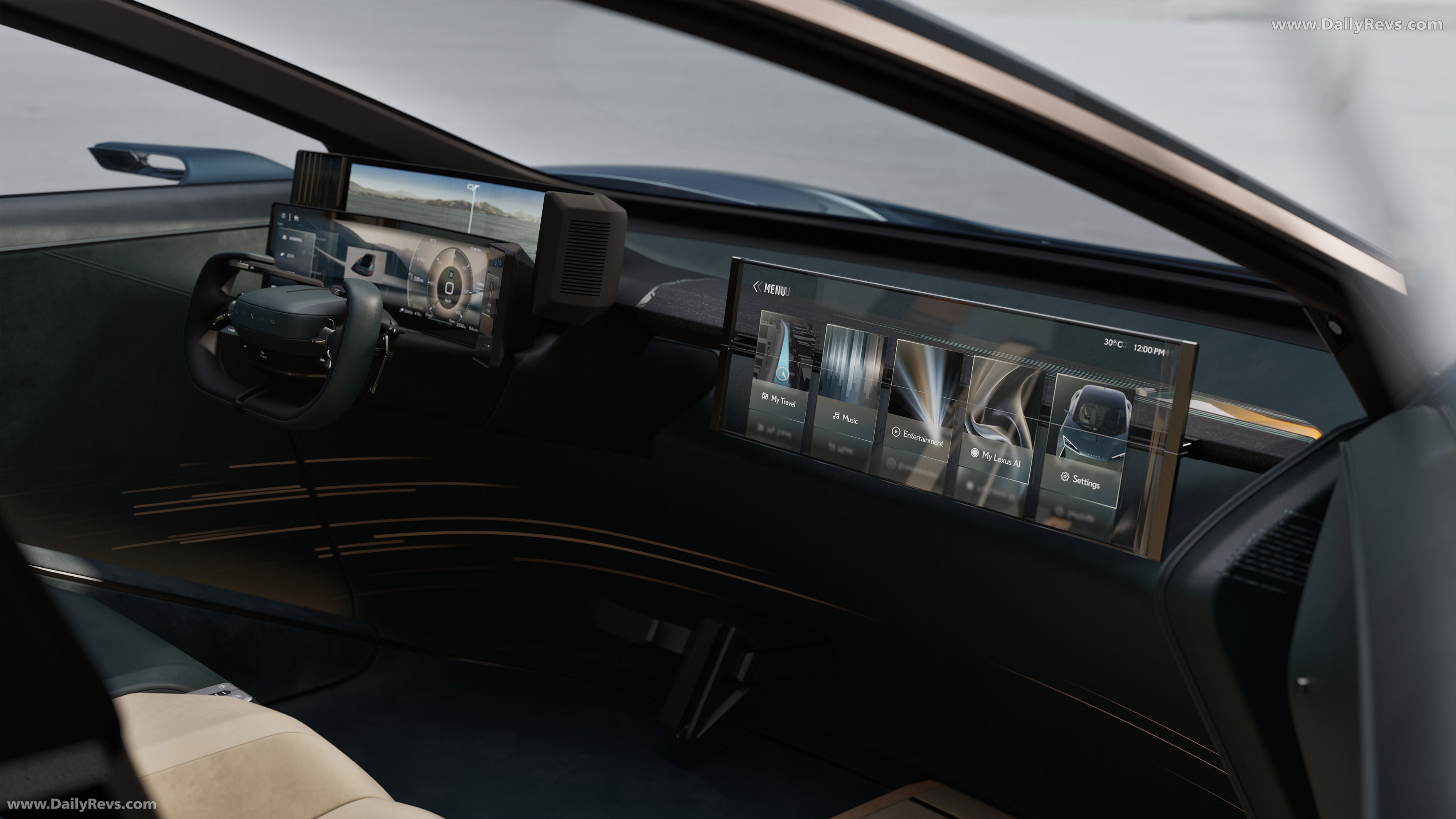 2025 Lexus LS Coupe Concept Interior