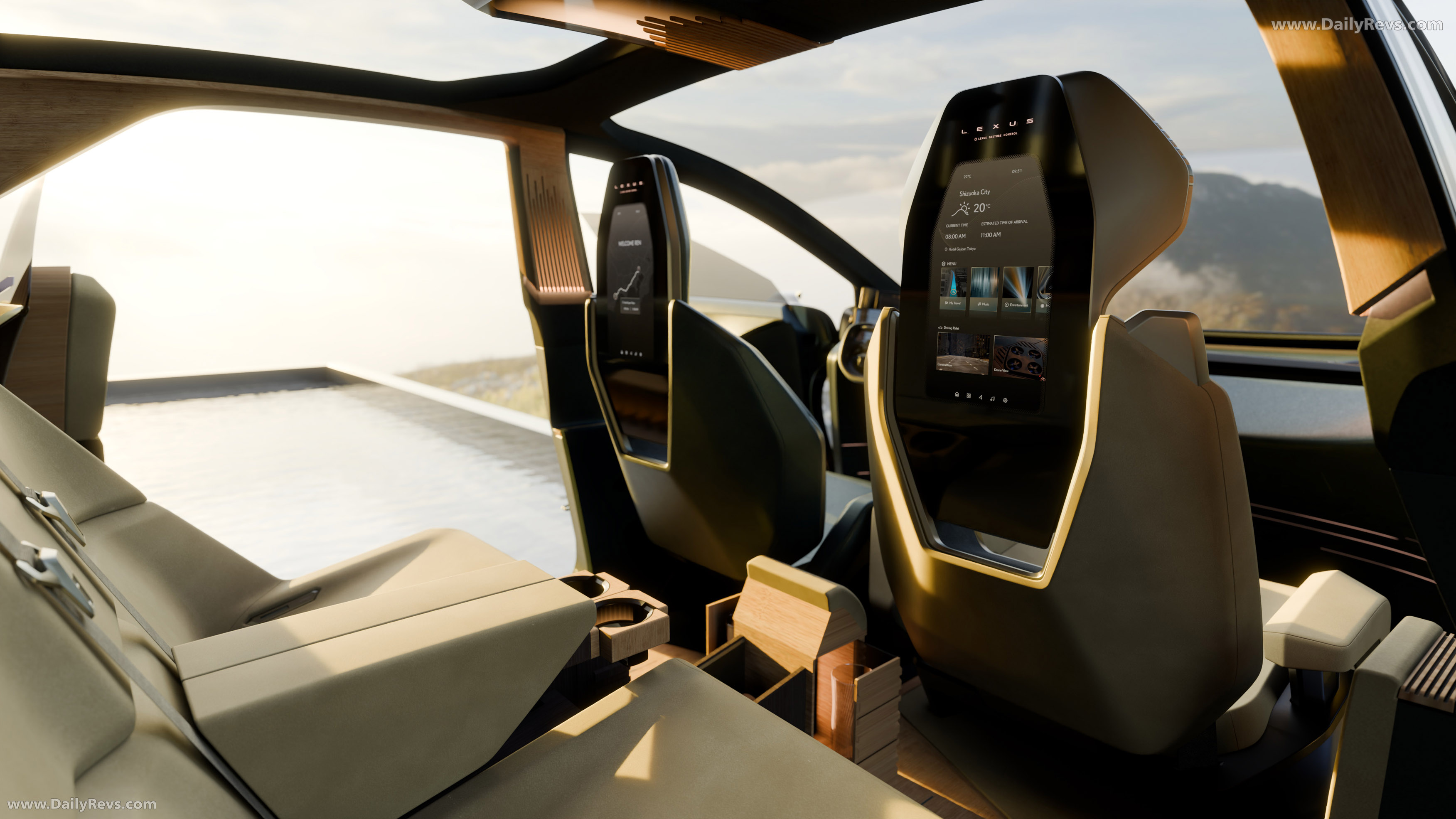 2025 Lexus LS Coupe Concept Interior