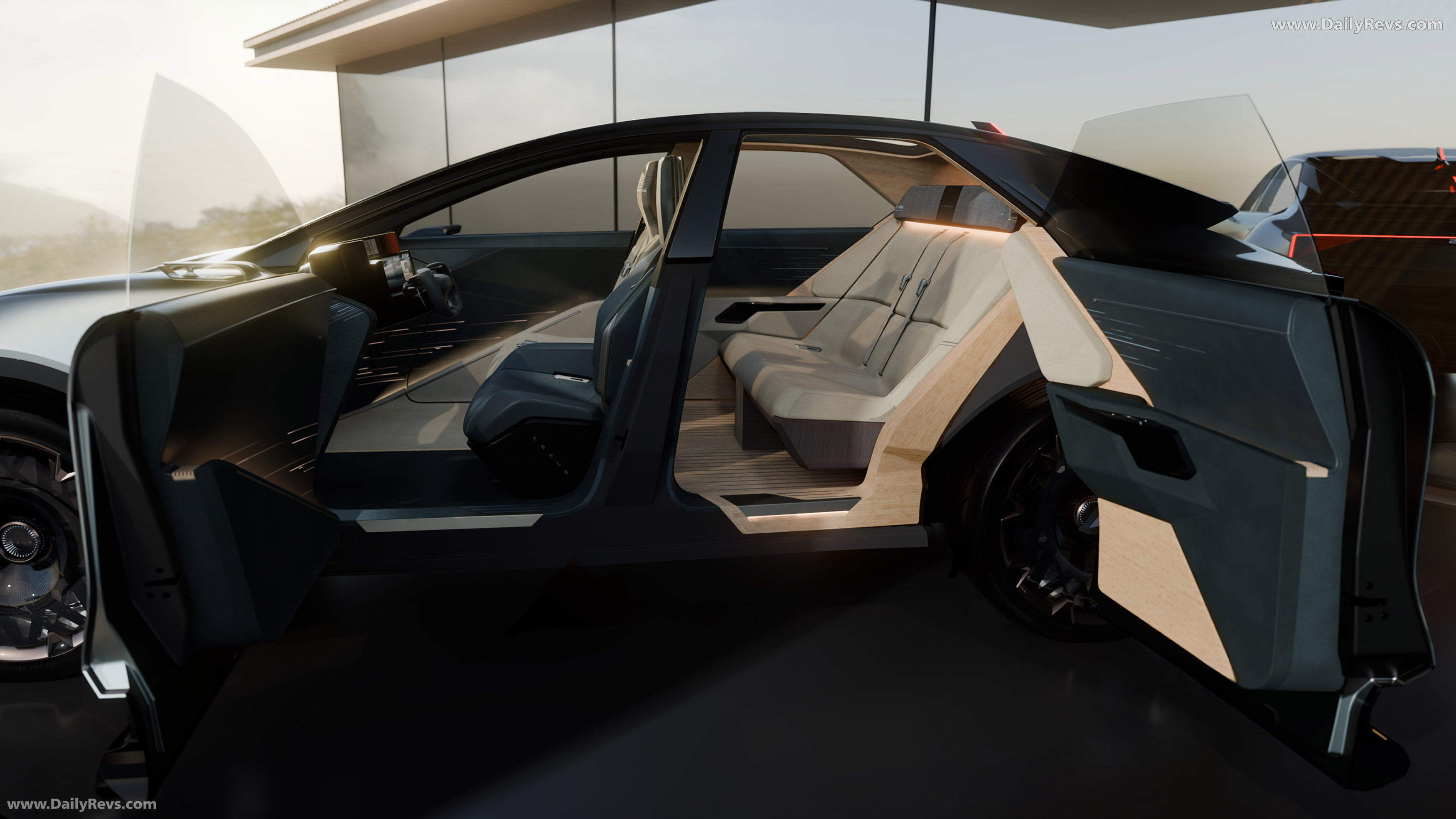 2025 Lexus LS Coupe Concept Interior