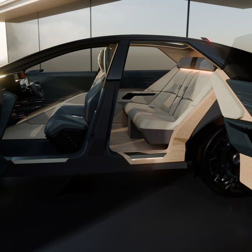 2025 Lexus LS Coupe Concept Interior