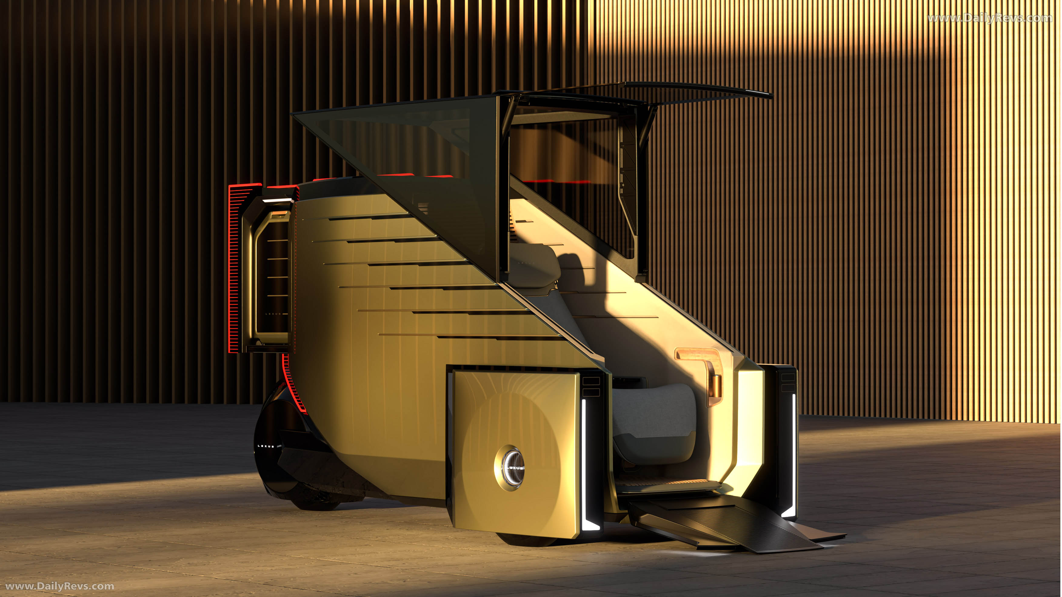 2025 Lexus LS Micro Concept Front View