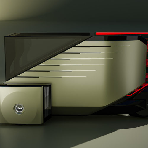 2025 Lexus LS Micro Concept Rear View