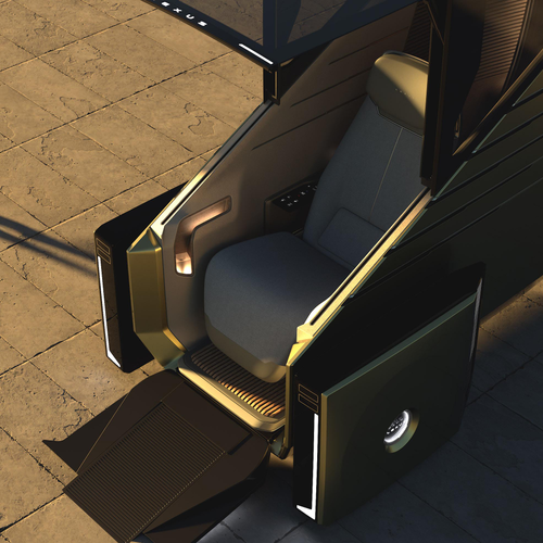 2025 Lexus LS Micro Concept Interior