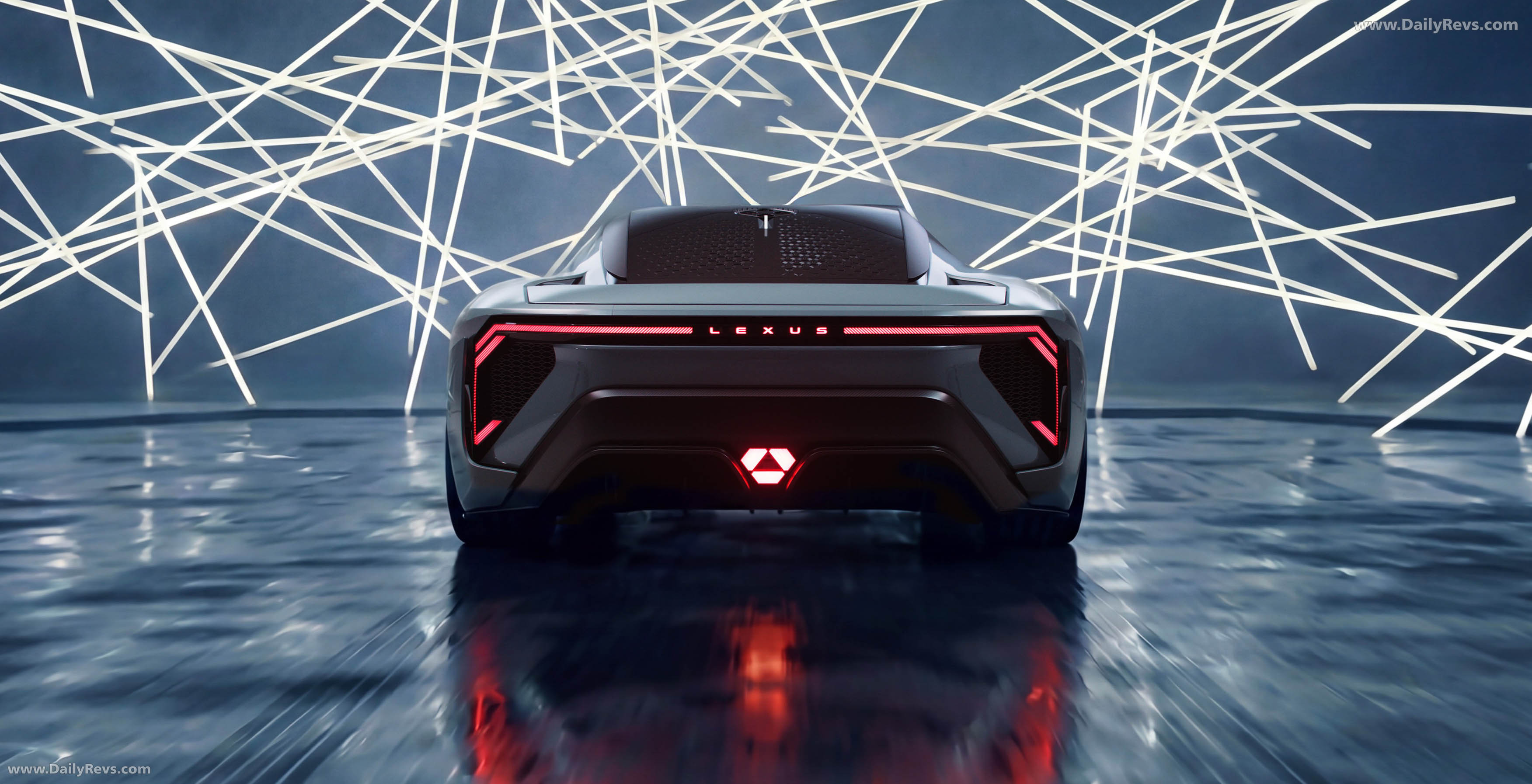 2025 Lexus LFA Concept Rear View