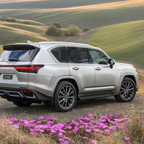 2025 Lexus LX 700h F Sport Australian Version Rear View