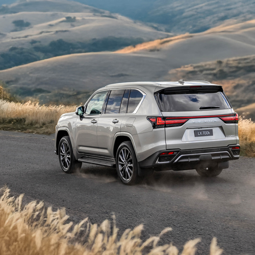 2025 Lexus LX 700h F Sport Australian Version Rear View