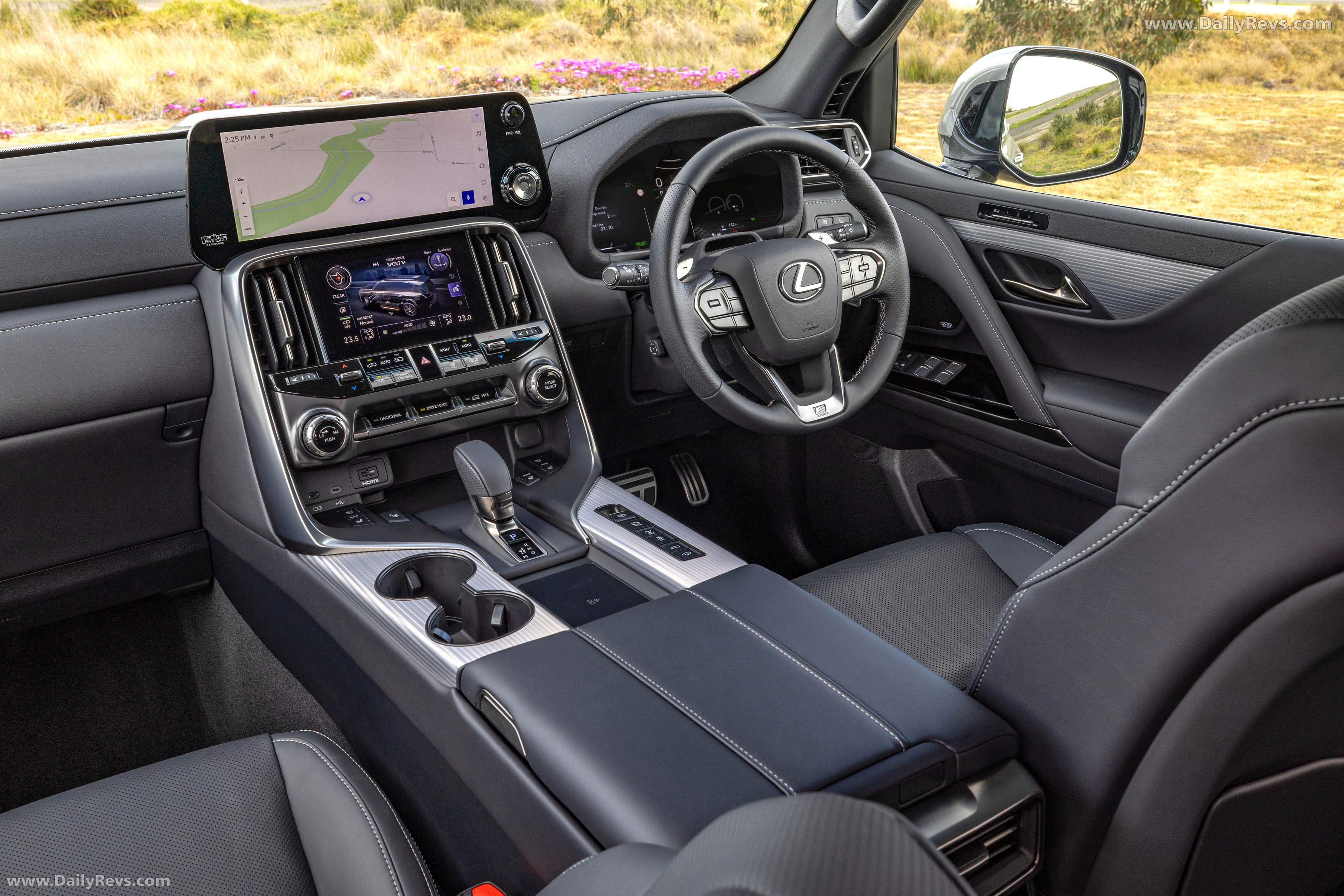 2025 Lexus LX 700h F Sport Australian Version Interior
