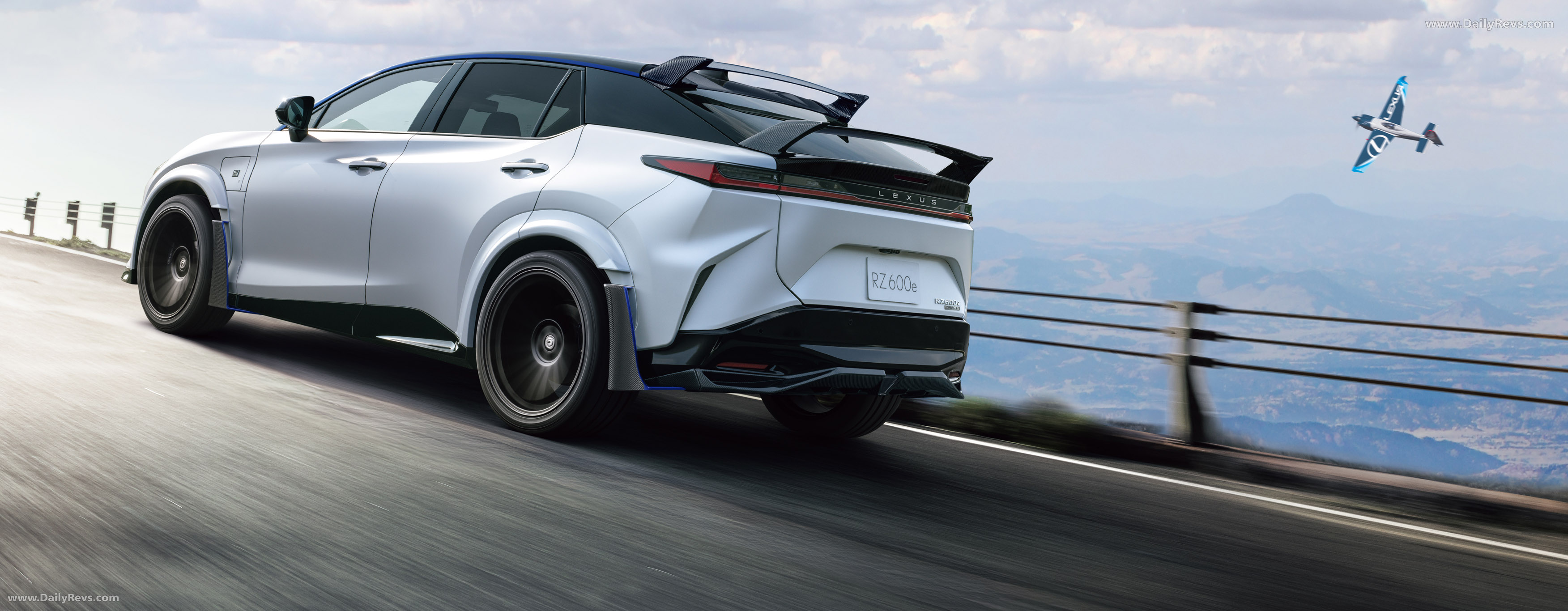 2026 Lexus RZ 600e F Sport Rear View