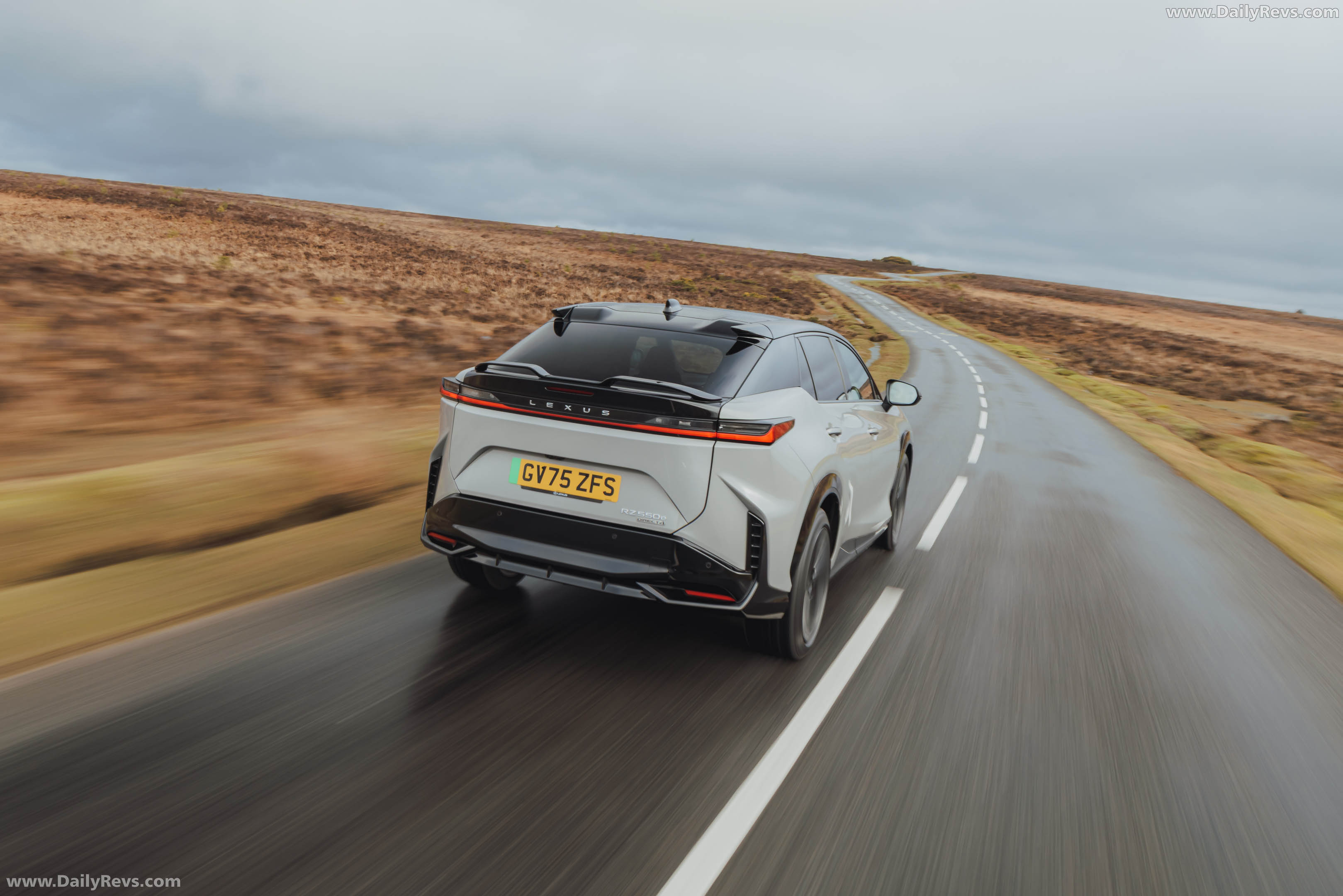 2026 Lexus RZ 550e F SPORT UK Version Rear View