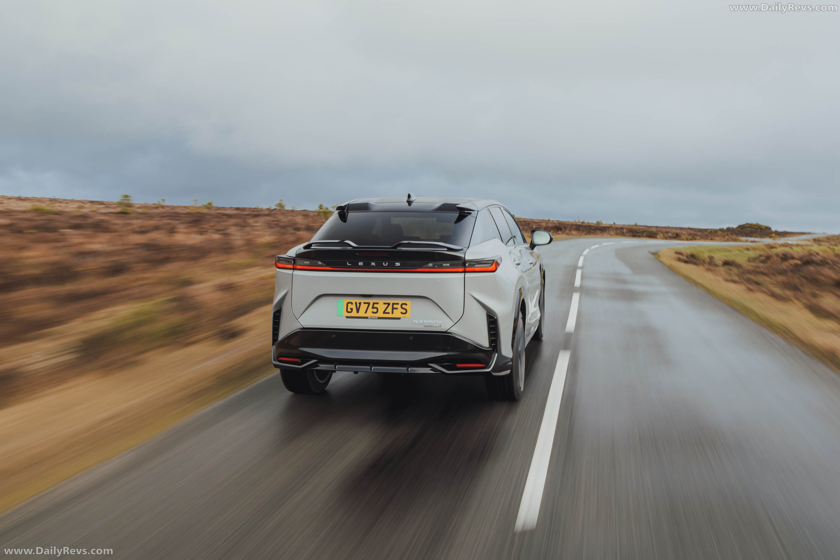 2026 Lexus RZ 550e F SPORT UK Version Rear View