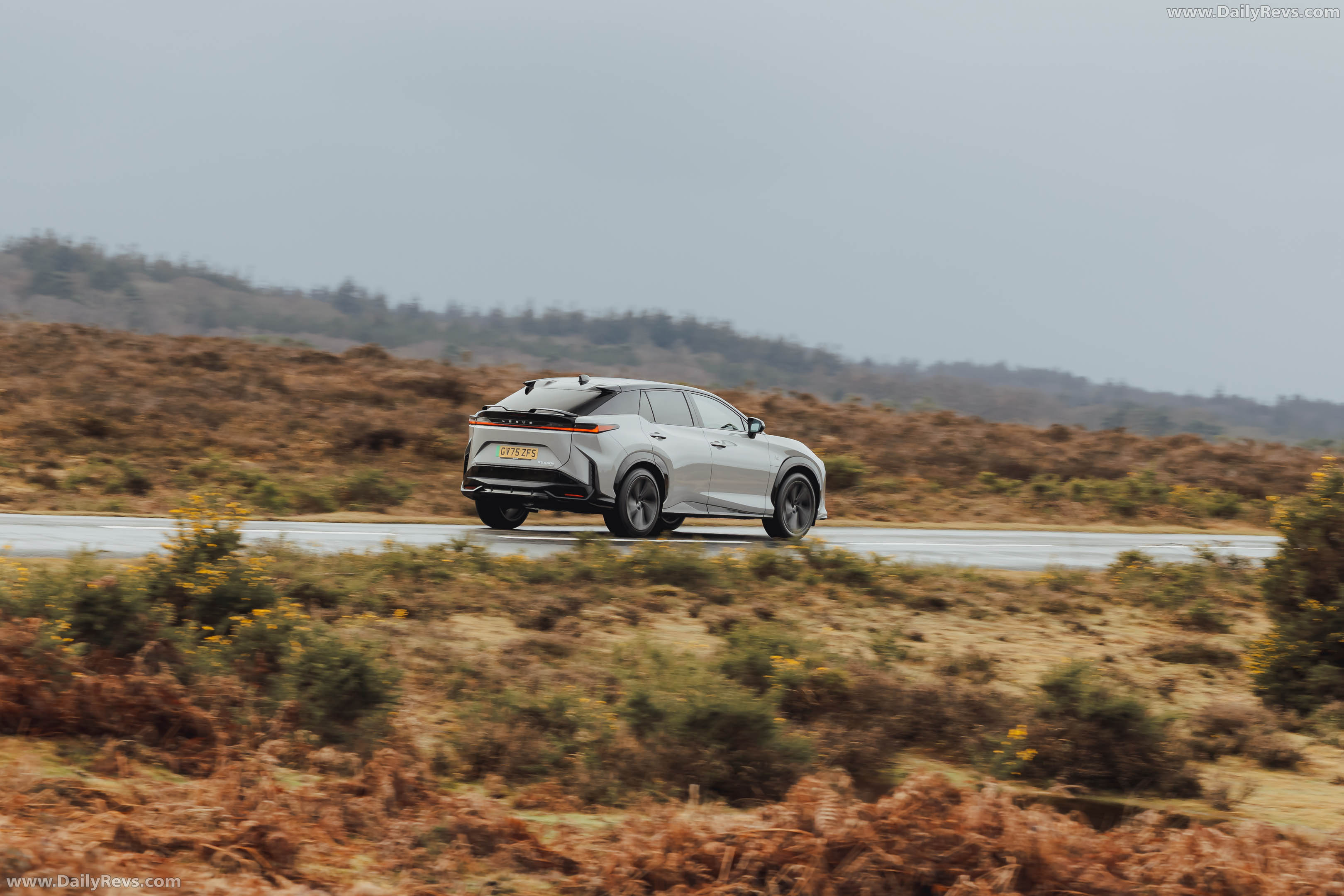 2026 Lexus RZ 550e F SPORT UK Version Rear View